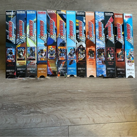 Vintage lot of 19 Anime VHS video tapes Bandai Gundam , Fushigi Yugi , Nazca - Picture 3 of 16